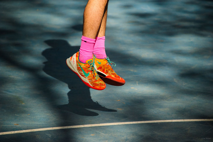 Sneakers and Shadow, NYC