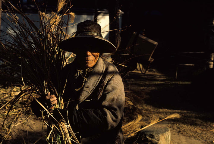 Woman Farmer with Hat, Japan