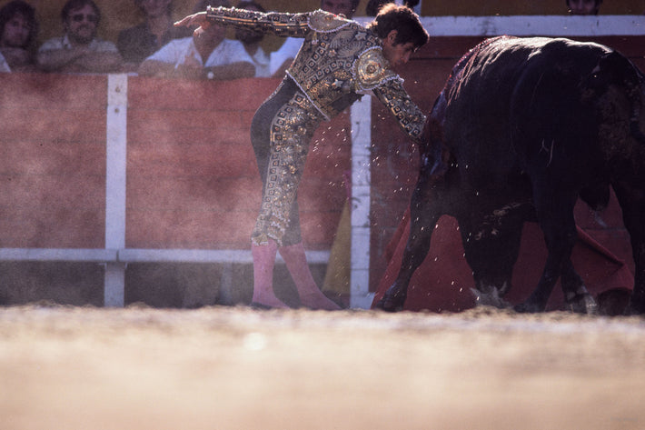 Side View of Matador with Dust, Arles