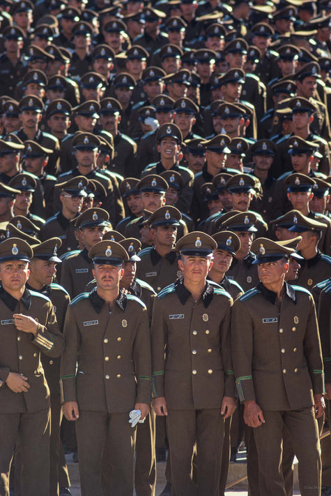 Crowd of Soldiers, Iran