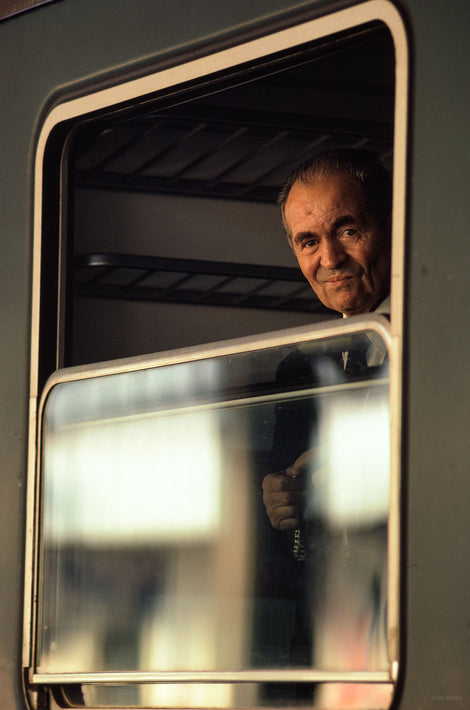 Man in Window, Geneva