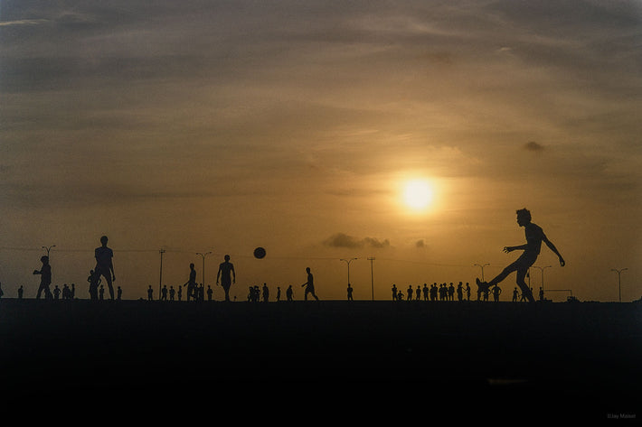 Soccer Field Silhouettes, Colombia