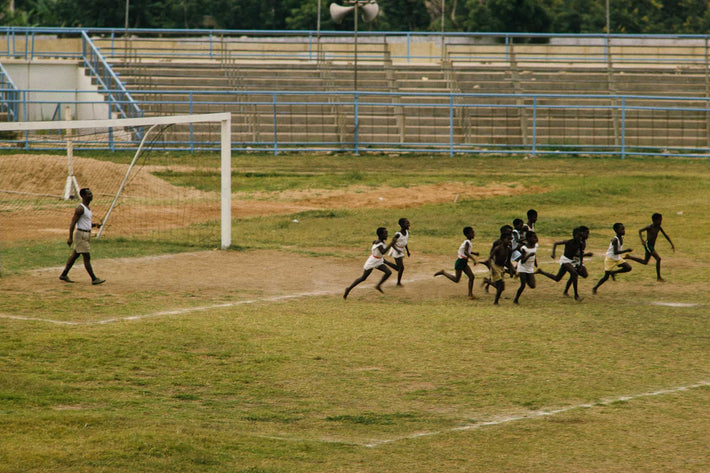 Kids Running, Ghana