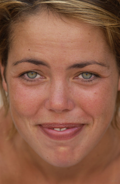 Green Eyes, Close up Head, Siena