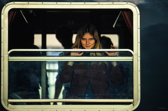 Girl with Smile in Window, Geneva