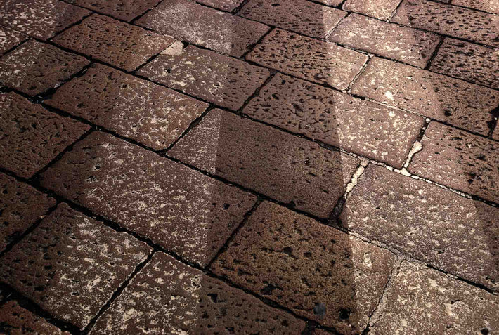Paving Stones in Street, Milan