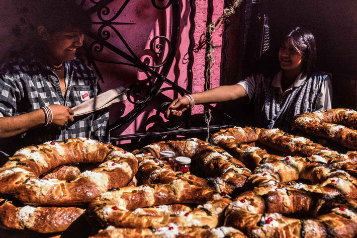 Two Women with Pastries, Oaxaca