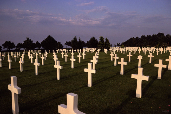 Long Shot U.S. Military Cemetery No. 2, Normandy, France