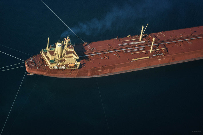 Aerial of Ship, Abu Dhabi
