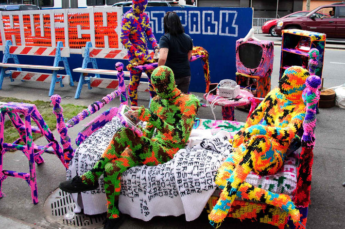Knitted People, NYC