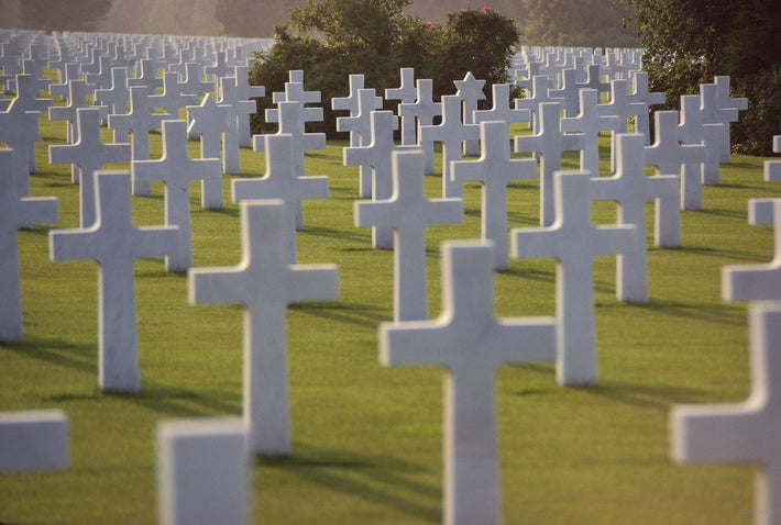 Soft Light U.S. Military Cemetery No. 4, Normandy, France