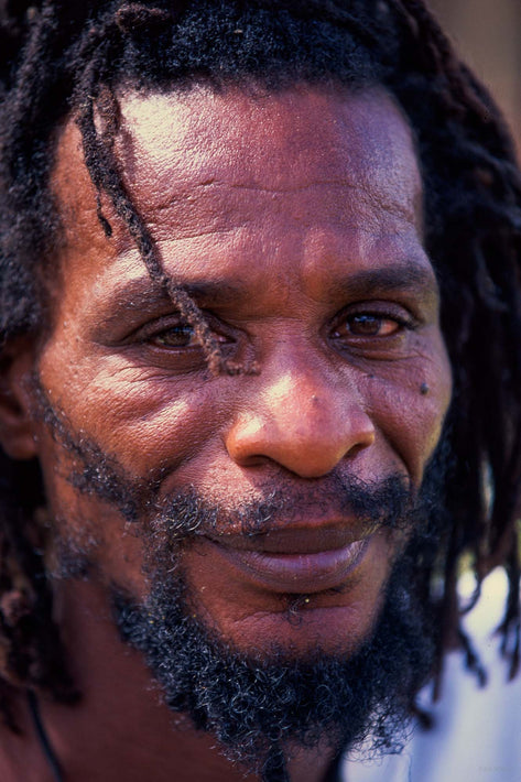 Head Close-up, Man with Dreadlocks, Jamaica