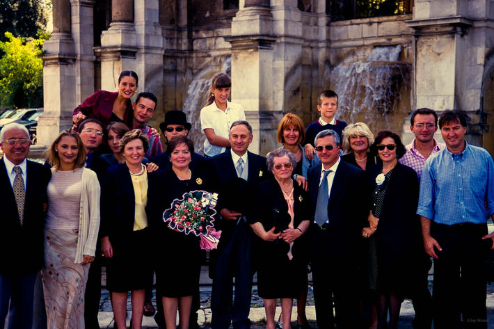 Group Posing, Cortona