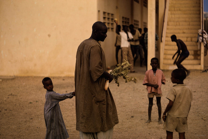Father and Son, Man Against Steps, Senegal