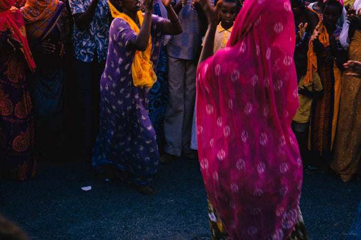 Blurred Women Dancing, Somalia