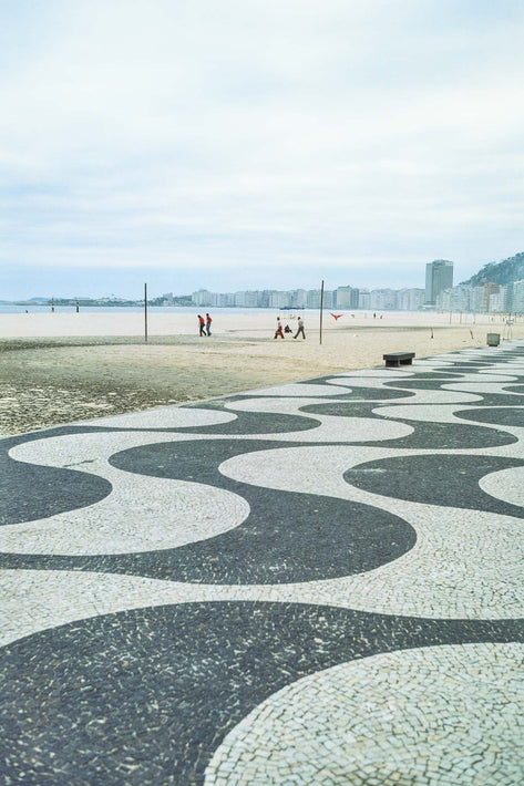 Pattern with Beach, Rio de Janeiro