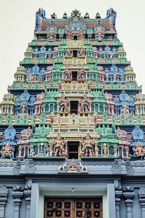 Temple Facade, Singapore