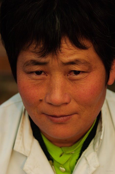 Woman Head Only, Staring at Me, Shanghai