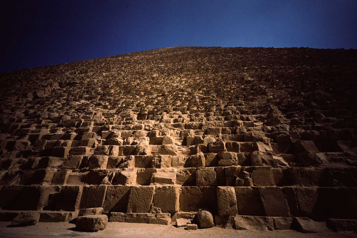 Ochre Big Blocks, Egypt