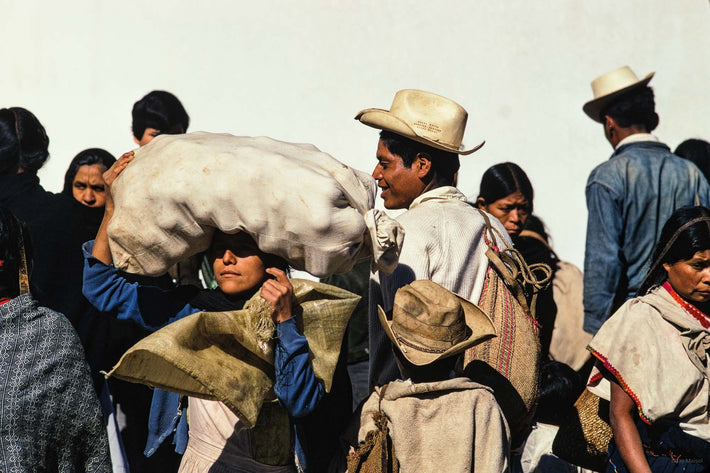 Boy, Sack on Head, San Cristobal