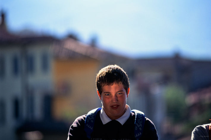 Boy with Light on Face, Cortona