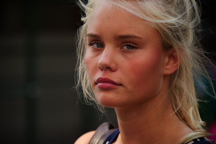 Head of Blond Girl, NYC