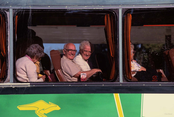 People in Bus, Australia