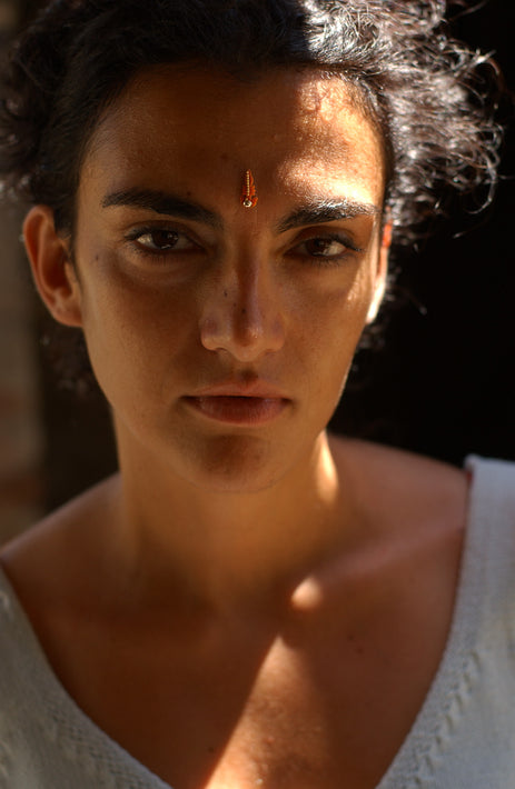 Woman with Bindi Pin, Siena