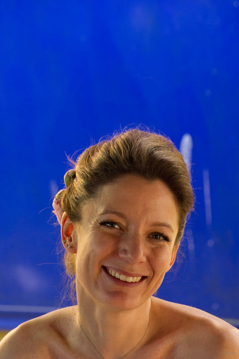 Bride, Blue Background, Rome