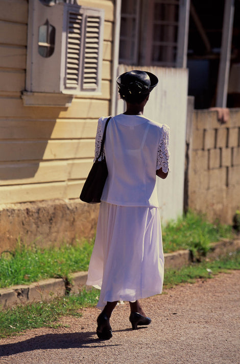 Sunday Morning, Woman, Jamaica