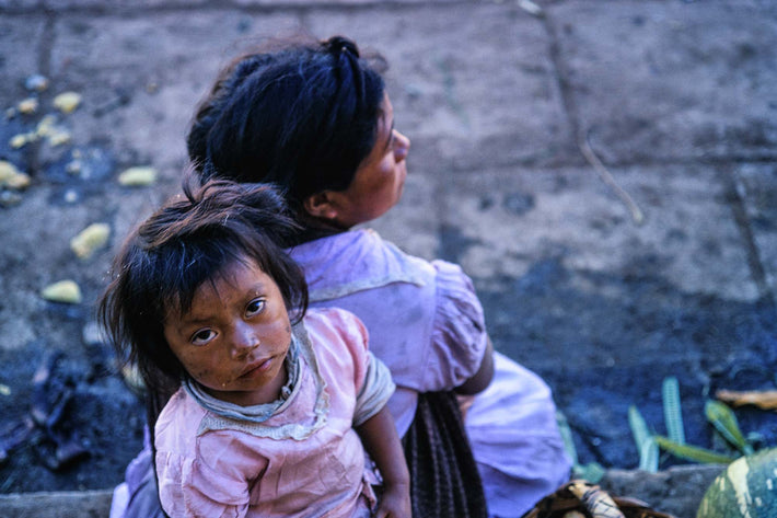 Child with Sad, Sad Face, Oaxaca