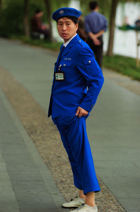 Woman in Blue, Shanghai