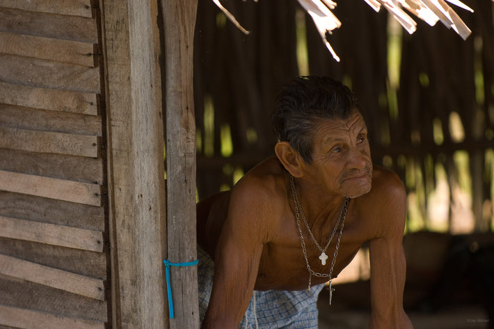 Man with Cross, Amazon, Brazil