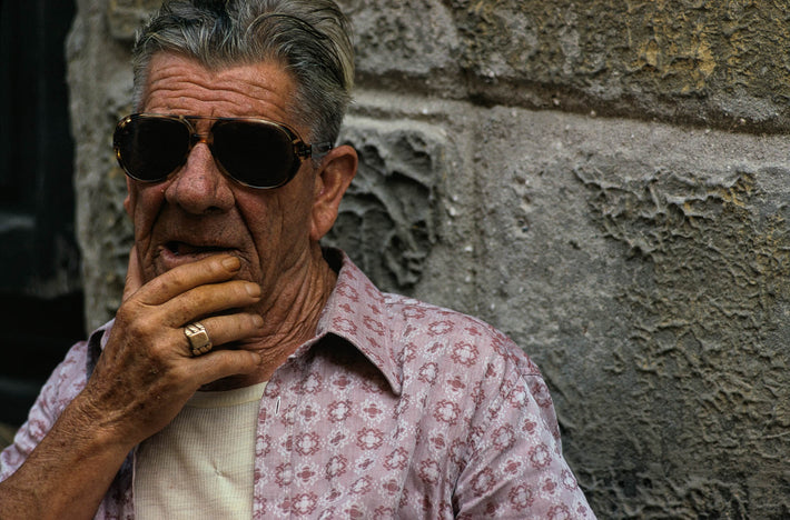 Man with Hand to Chin, Orbetello, Italy