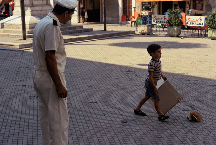 Cop and Kid, Orbetello, Italy