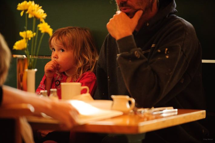 Little Girl, Thumb in Mouth, Maine
