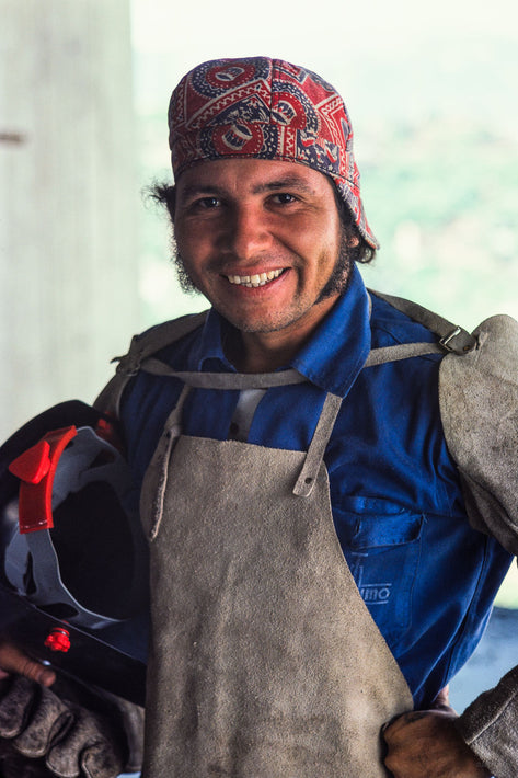Portrait of Welder, Venezuela