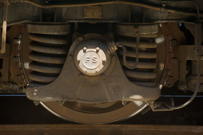 Detail of Train Wheel, Rome
