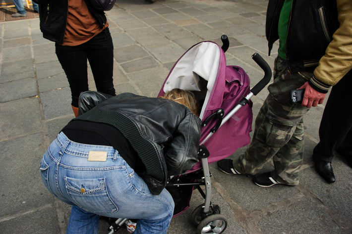 Kissing (?) Baby, Paris