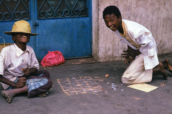 Two Boys Both Laughing, Antananarivo