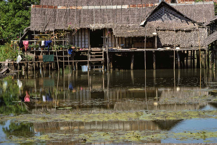 House on Stilts in Water, Bangkok