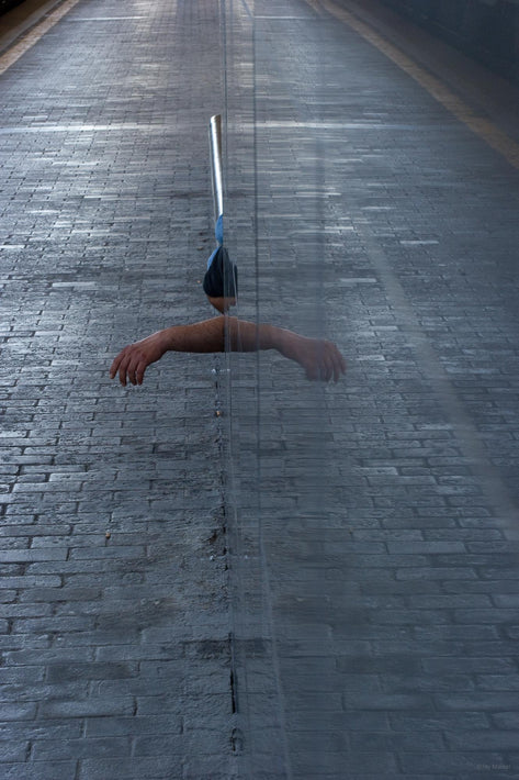 Railroad Station, Reflection, Rome