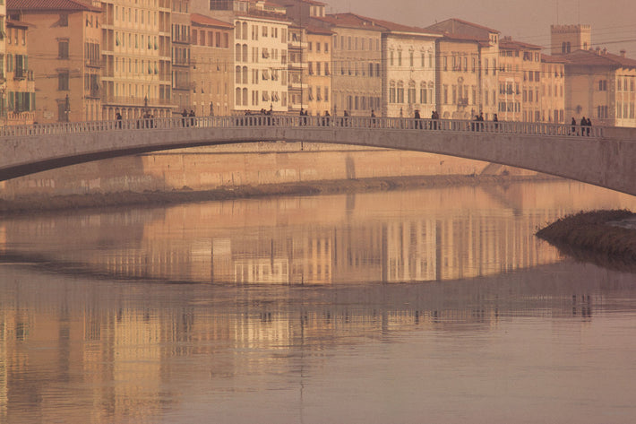Bridge, Reflection, Pisa, Italy