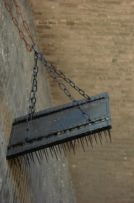 Not so Welcome Sign, Pingyao