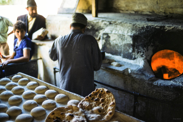 Bakery, People Outside, Jerusalem