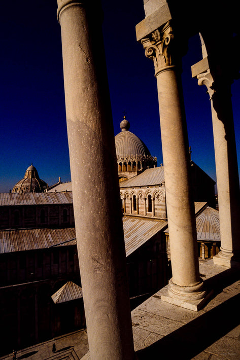 Through Tower Columns, Pisa, Italy