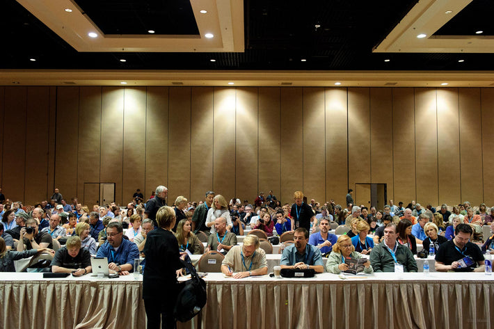 Conference, People Waiting, Las Vegas