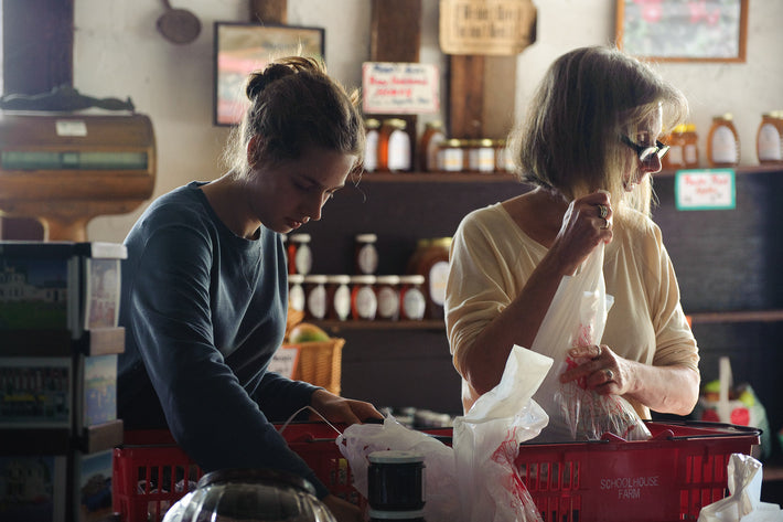 L.A. and Amanda at Store, Maine