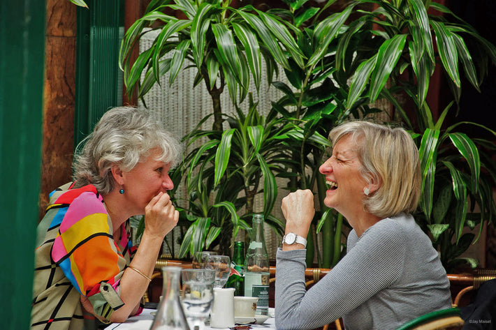 Two Women Laughing, Paris