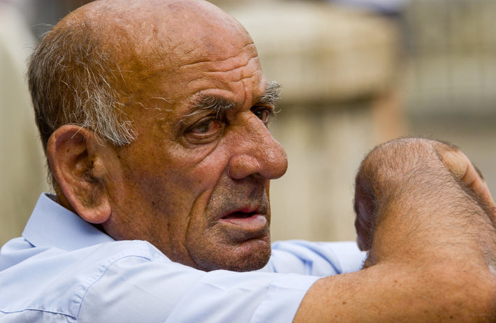 Old Man Profile, Siena